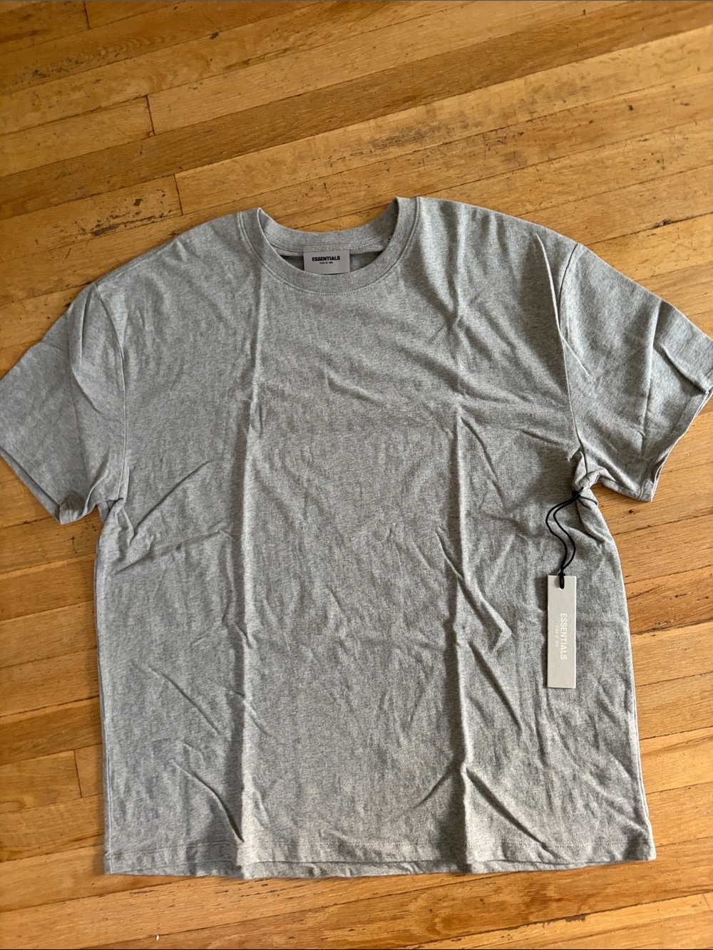 Essentials Men’s Short Sleeve Crewneck T-Shirt - Light Heather Gray